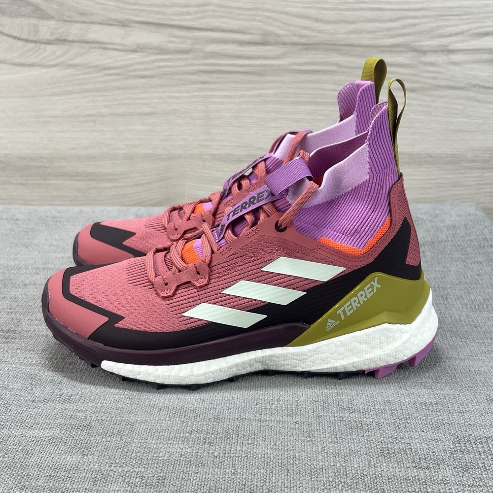 Adidas Terrex Free Hiker 2 GZ0685 Pink Trail Hiking Sneaker Shoes Womens Size 9 - Picture 2 of 9